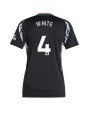 Billige Arsenal Ben White #4 Bortedrakt Dame 2024-25 Kortermet